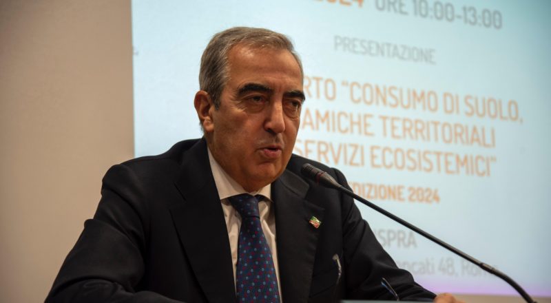 Sen Gasparri Presentaz Rapporto Ispra 3dic2024 ph Ispra